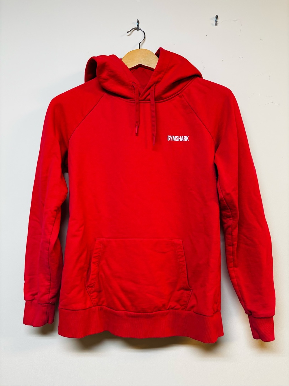 Gymshark Hoodie Red Small
